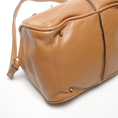 Chloe Paddington Leather 2WAY Shoulder Bag beige WS27438