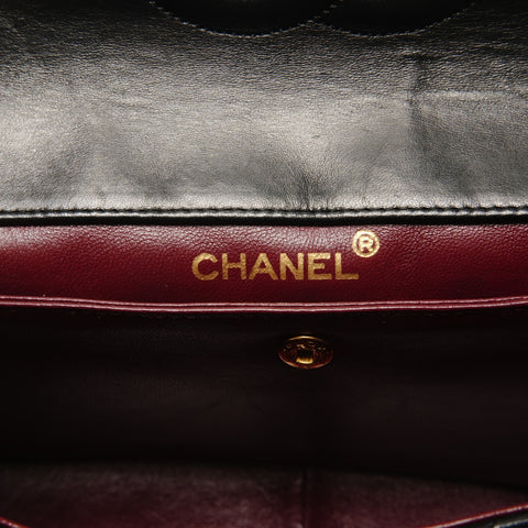 CHANEL Chain with matrasse pouch Shoulder Bag black WS27442