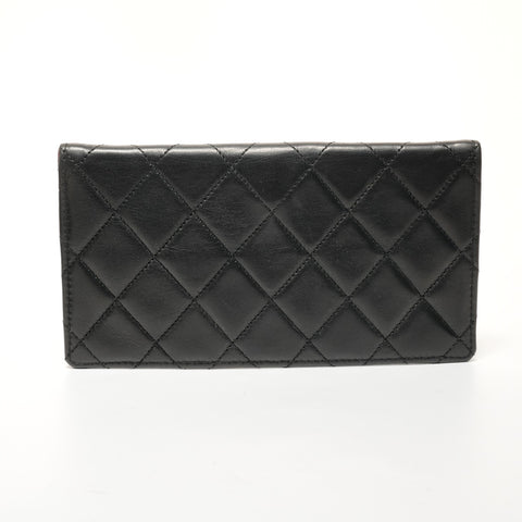 CHANEL Chain with matrasse pouch Shoulder Bag black WS27442