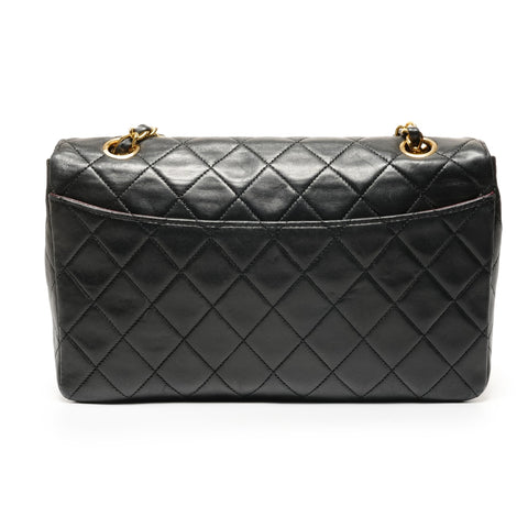CHANEL Chain with matrasse pouch Shoulder Bag black WS27442