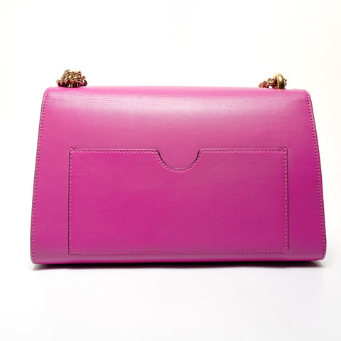 GUCCI Padlock Leather Chain Shoulder Bag pink WS27443