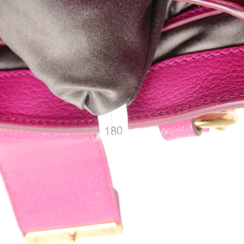 Miu Miu Madras Leather 2WAY Shoulder Bag pink WS27447
