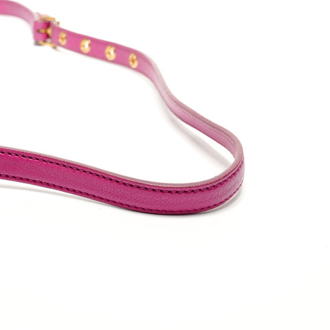 Miu Miu Madras Leather 2WAY Shoulder Bag pink WS27447