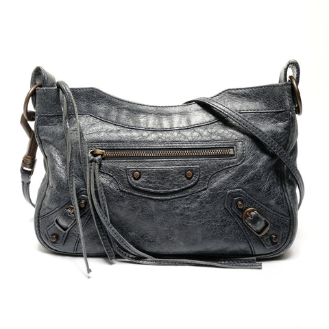 BALENCIAGA The Hip Shoulder Bag gray WS27455