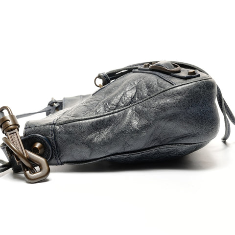 BALENCIAGA The Hip Shoulder Bag gray WS27455
