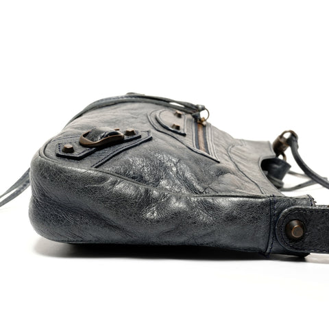 BALENCIAGA The Hip Shoulder Bag gray WS27455