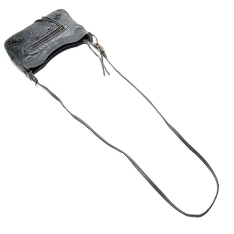 BALENCIAGA The Hip Shoulder Bag gray WS27455