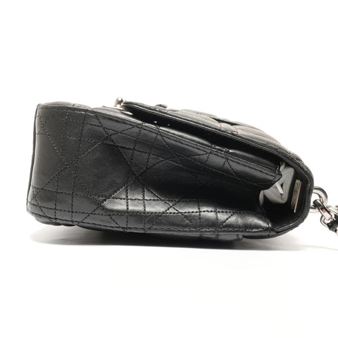 Christian Dior Miss Dior Cannage New Rock Chain Shoulder Bag black WS27459
