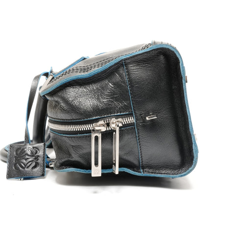 LOEWE Amazona28 Anag Lamb Handbag black WS27465