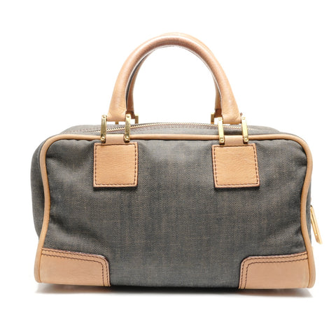 LOEWE Amazona 28 Denim Beads Handbag multicolor WS27466