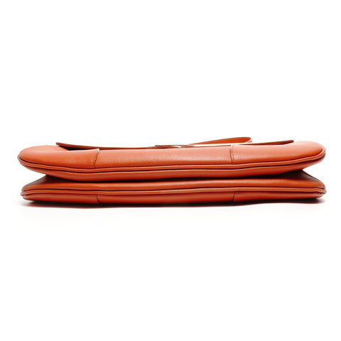 BURBERRY leather one belt Shoulder Bag Orange WS27467
