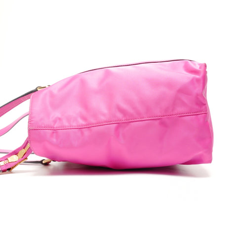 PRADA Nylon 2-way tote Tote Bag pink WS27470