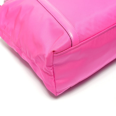 PRADA Nylon 2-way tote Tote Bag pink WS27470