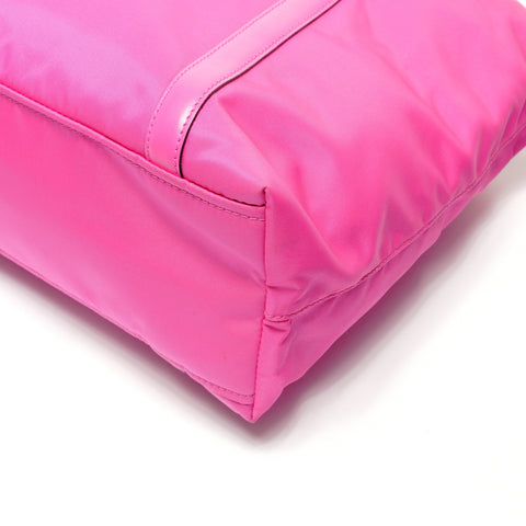 PRADA Nylon 2-way tote Tote Bag pink WS27470