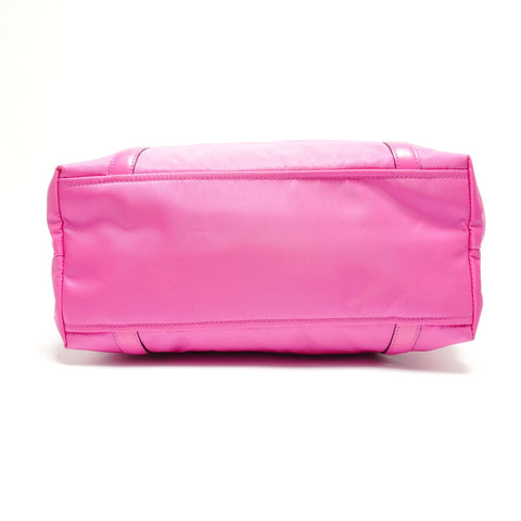 PRADA Nylon 2-way tote Tote Bag pink WS27470