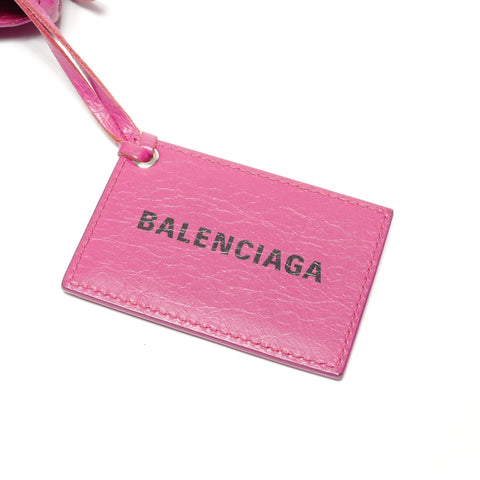 BALENCIAGA City 2way logo print Shoulder Bag pink WS27471