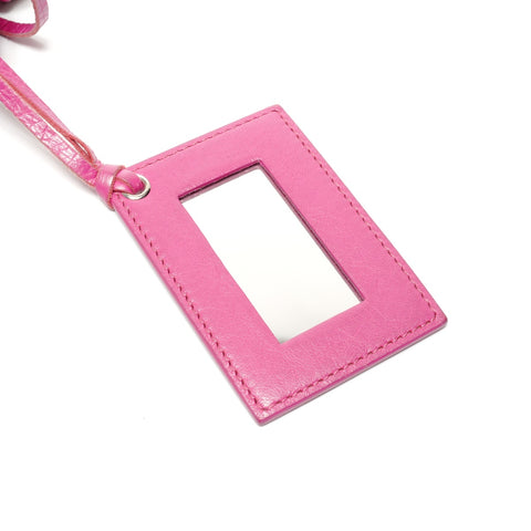 BALENCIAGA City 2way logo print Shoulder Bag pink WS27471
