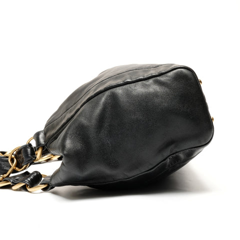CHANEL COCO Mark Chain Shoulder Bag black WS27474