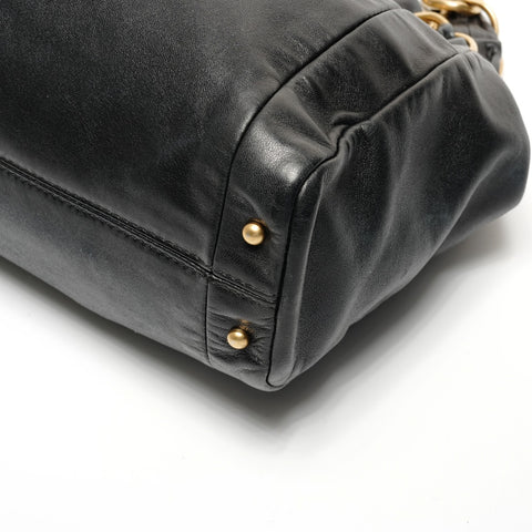 CHANEL COCO Mark Chain Shoulder Bag black WS27474
