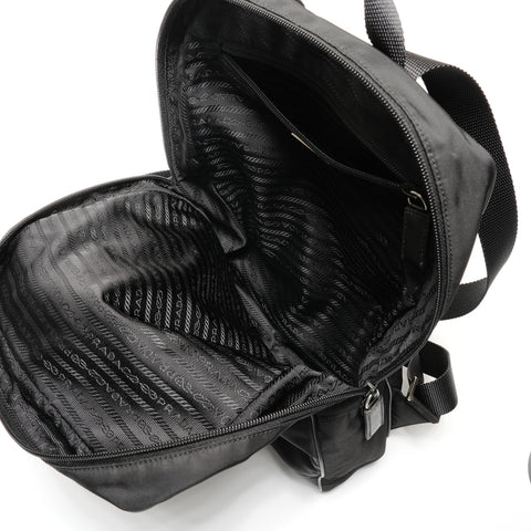 PRADA Nylon Backpack  Daypack black WS27482