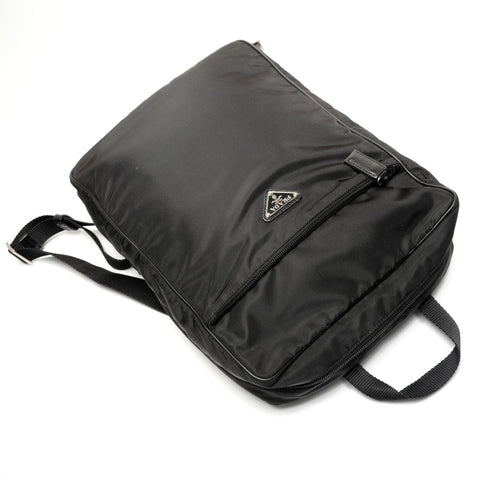PRADA Nylon Backpack  Daypack black WS27482