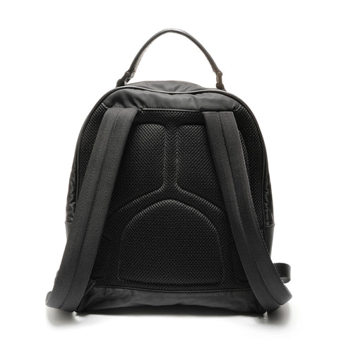 PRADA Nylon saffiano Backpack  Daypack black WS27483