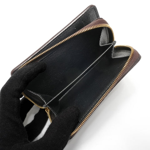 LOUIS VUITTON M81461 Monogram Reverse Portefeuille Lou Bifold Wallet Brown WS27484