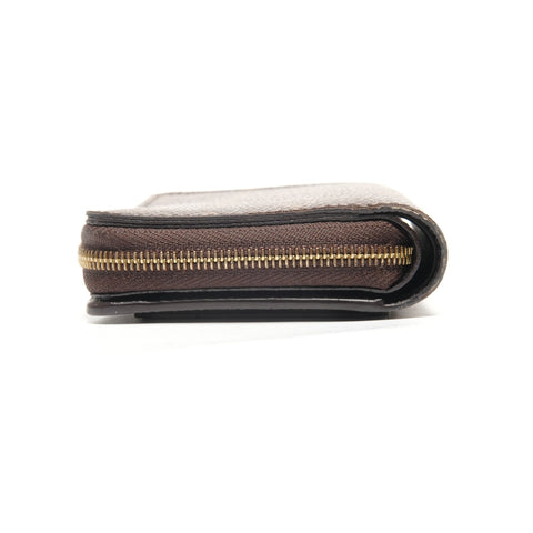 LOUIS VUITTON M81461 Monogram Reverse Portefeuille Lou Bifold Wallet Brown WS27484