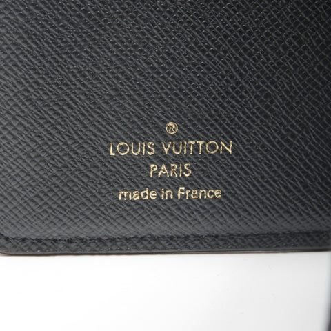 LOUIS VUITTON M81461 Monogram Reverse Portefeuille Lou Bifold Wallet Brown WS27484