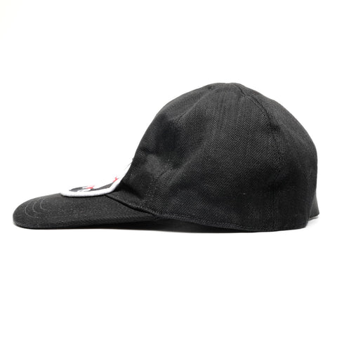 Miu Miu Canvas Logo Size:M cap black WS27491