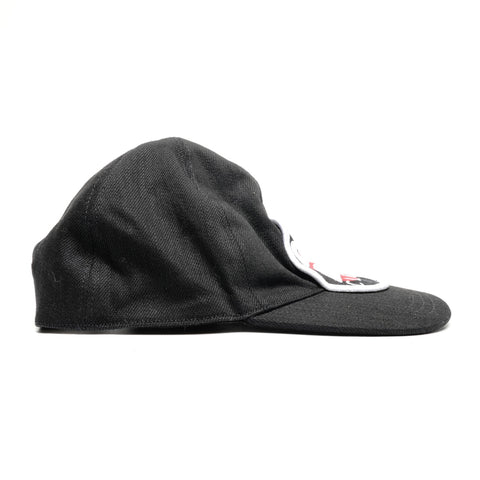 Miu Miu Canvas Logo Size:M cap black WS27491