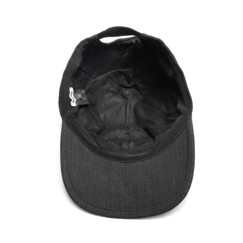 Miu Miu Canvas Logo Size:M cap black WS27491