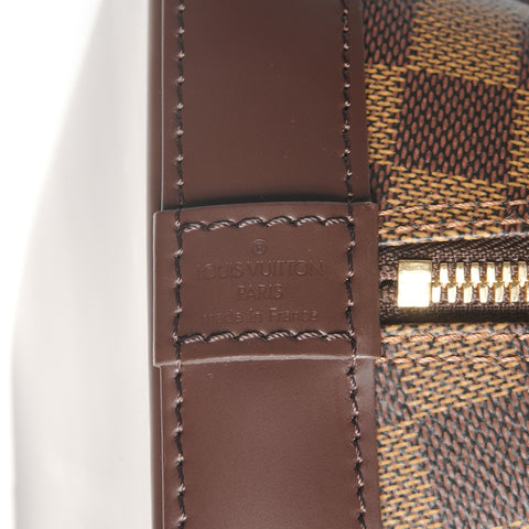 LOUIS VUITTON Damier Alma PM 2006 Handbag Brown WS27496