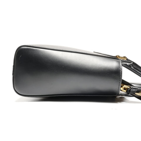 PRADA Saffiano Galleria 2-way 1BA113 Handbag black WS27498