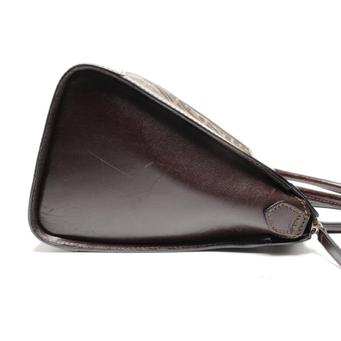 FENDI Zucca canvas Handbag Brown WS27499