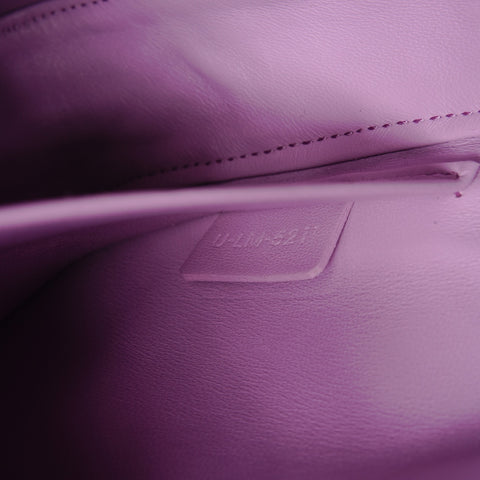 CELINE Triomphe Chain Shoulder Bag, Shiny Calfskin Shoulder Bag pink WS27500
