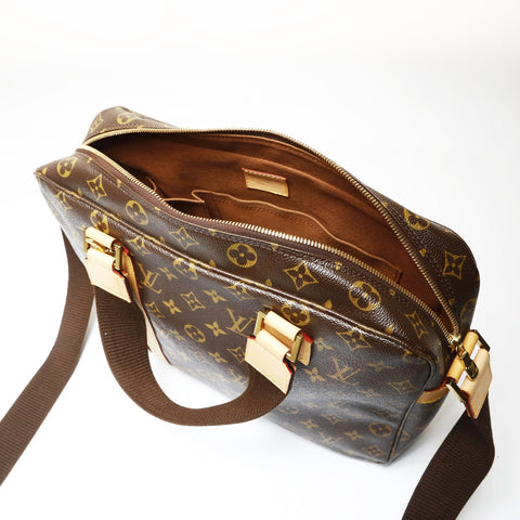 LOUIS VUITTON 2005 Sac Bosphore Monogram Shoulder Bag Brown WS27505