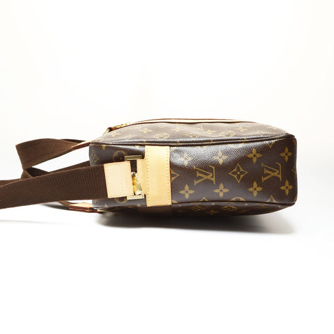 LOUIS VUITTON 2005 Sac Bosphore Monogram Shoulder Bag Brown WS27505