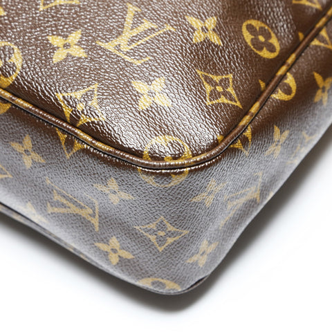 LOUIS VUITTON 2005 Sac Bosphore Monogram Shoulder Bag Brown WS27505