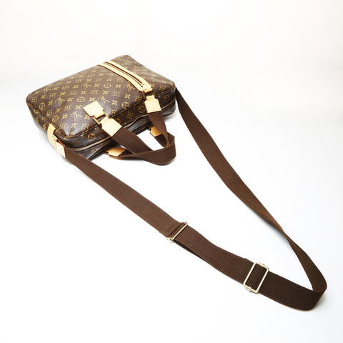 LOUIS VUITTON 2005 Sac Bosphore Monogram Shoulder Bag Brown WS27505