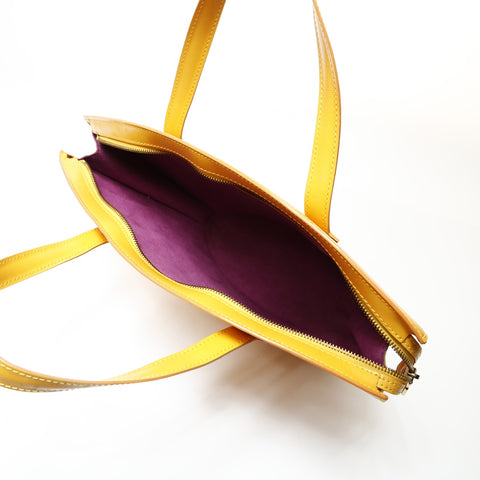 LOUIS VUITTON 1995 Epi Saint Jacques Shoulder Bag yellow WS27508