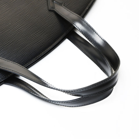 LOUIS VUITTON 1995 Epi Saint Jacques Handbag black WS27509