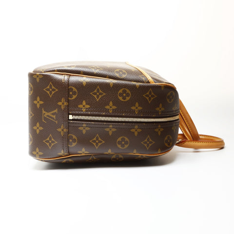 LOUIS VUITTON Monogram Deauville 2005 Handbag Brown WS27511