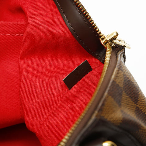 LOUIS VUITTON Verona N41118 Ebene Damier 2010 Shoulder Bag Brown WS27520