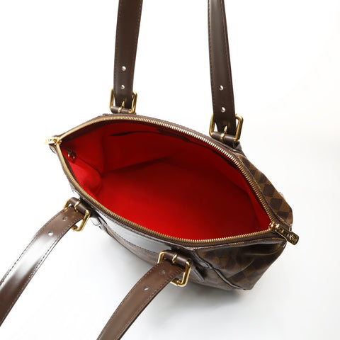 LOUIS VUITTON Verona N41118 Ebene Damier 2010 Shoulder Bag Brown WS27520