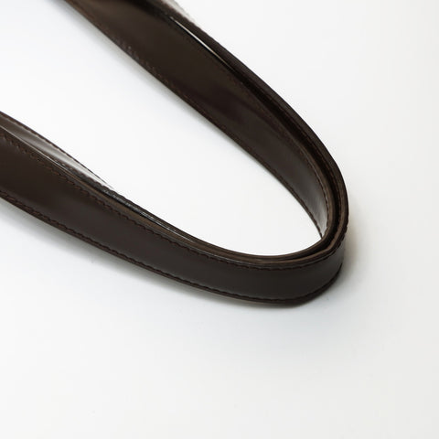 LOUIS VUITTON Verona N41118 Ebene Damier 2010 Shoulder Bag Brown WS27520