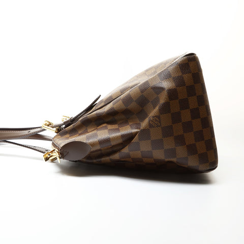 LOUIS VUITTON Verona N41118 Ebene Damier 2010 Shoulder Bag Brown WS27520