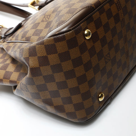LOUIS VUITTON Verona N41118 Ebene Damier 2010 Shoulder Bag Brown WS27520