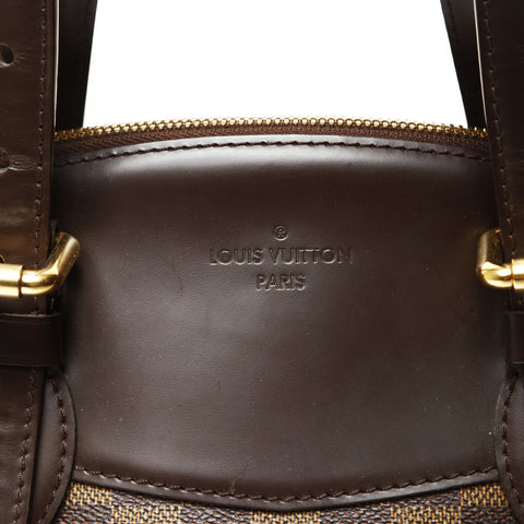 LOUIS VUITTON Verona N41118 Ebene Damier 2010 Shoulder Bag Brown WS27520
