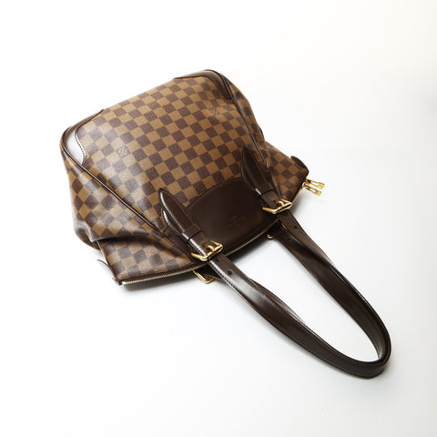 LOUIS VUITTON Verona N41118 Ebene Damier 2010 Shoulder Bag Brown WS27520